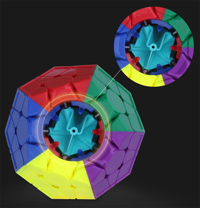 YuXin Zhi-Sheng LITTLE MAGIC Stickerless Megaminx